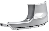 Stoßstangenhaut hinten rechts Ecke lackiert bright silver metallic 39848210 (1100414) - Volvo XC40/EX40