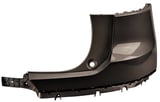 Bumper cover rear right Corner painted denim blue metallic 39848226 (1100419) - Volvo XC40/EX40