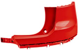 Bumper cover rear right Corner painted fusion red metallic 39848262 (1100422) - Volvo XC40/EX40