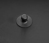 Floor accessory mat, single Synthetic material Textile charcoal 3rd seat row