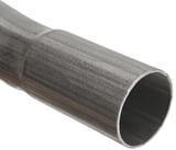 Front silencer splitted part