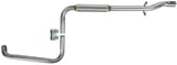 Front silencer splitted part