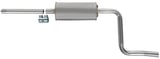 Front silencer splitted part