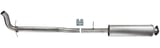 Front silencer splitted part