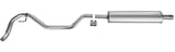 Front silencer splitted part
