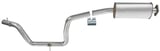 Front silencer splitted part