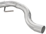 Front silencer splitted part