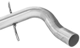 Middle silencer splitted part