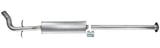 Middle silencer splitted part
