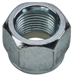 Sicherungsmutter mit Kunststoff-Klemmring metrisch M18 x 1,5 verzinkt