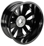 Felge Aluminium 5-Double Spoke Black Diamond Cut