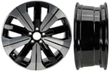 Felge Aluminium 5-Double Spoke Black Diamond Cut