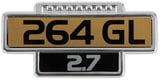 Emblem Kotflügel 