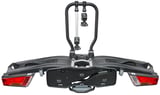 Bicycle holder for towbar for 2 bikes