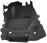 Carpet, single front left black (offblack) 39827078 (1102819) - Volvo XC60 (-2017)