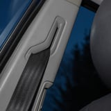 Cover, Safety belt right B-pillar grey granite