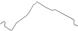 Brake line left Rear axle
