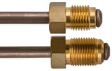 Brake line left Rear axle not pre curved 9438279 (1103880) - Volvo S70, V70, V70XC (-2000)