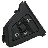 Switch, Multifunction Steering wheel left jet black