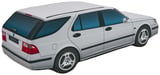 Kissen silber Saab 9-5 Kombi