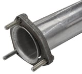 Downpipe single tube splitted part