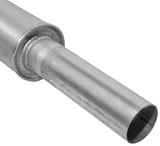 Downpipe single tube splitted part