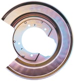Splash panel, Brake disc right Rear axle