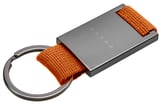 Schlüsselanhänger mit Gravur VOLVO orange