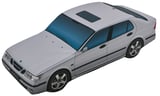 Kissen silber Saab 9-5 (-10) Limousine (1105772) - Saab universal