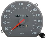 Speedometer km/ h without Europe NOS, new old stock 9442687 (1105774) - Volvo 900, S90, V90 (-1998)