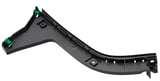 Mounting bracket, Bumper outer rear left
