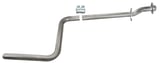 Intermediate exhaust pipe splitted part
