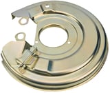 Splash panel, Brake disc left Rear axle
