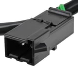 Lock, Safety belt Front seat, right