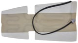 Heating element, Seat heating Front seat Back rest 30675154 (1106858) - Volvo S80 (-2006)