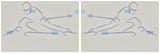 Sticker Ski 9192966 (1106993) - Volvo universal