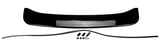 Air deflector, Sunroof 3462676 (1107036) - Volvo 400