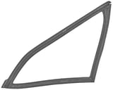 Window Seal Triangular window with Trim