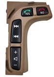 Switch, Multifunction Steering wheel right Radio control Phone access beige 30642029 (1107113) - Volvo S80 (-2006), V70 P26 (2001-2007), XC70 (2001-2007)