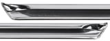 Trim moulding, Glas Side window, door rear left chromed