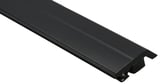 Trim moulding, Glas Windscreen left black