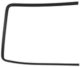 Trim moulding, Glas Windscreen left black