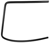 Trim moulding, Glas Windscreen right black 1312719 (1107520) - Volvo 200
