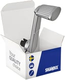 Door handle inner fits left and right silver painted