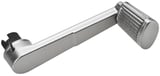 Door handle inner fits left and right silver painted