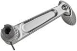 Door handle inner fits left and right silver painted