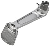 Door handle inner fits left and right silver painted