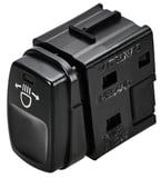 Schalter Aktives Kurvenlicht Armaturenbrett 30739137 (1107860) - Volvo S60 (-2009), V70 P26 (2001-2007), XC70 (2001-2007), XC90 (-2014)
