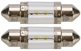 Leuchtmittel C5W LED Innenraumleuchte Kennzeichenleuchte 12 V 1 W NIGHT BREAKER LED Satz bestehend aus 1 Paar 989777 (1107972) - 9-3 (2003-), 900 (-1993), 9000, 140, 164, 200, 400, C30, C70 (2006-), C70 (-2005), S40 (2004-), S40, V50 (2004-), S60 (2011-2018), S60 (-2009), S80 (2007-), S80 (-2006), V40 (-2004), V60 (2011-2018), V60 CC (-2018), V70 P26, XC70 (2001-2007), V70, XC70 (2008-), XC60 (-2017), XC90 (-2014)