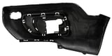 Cover, Bumper front right black